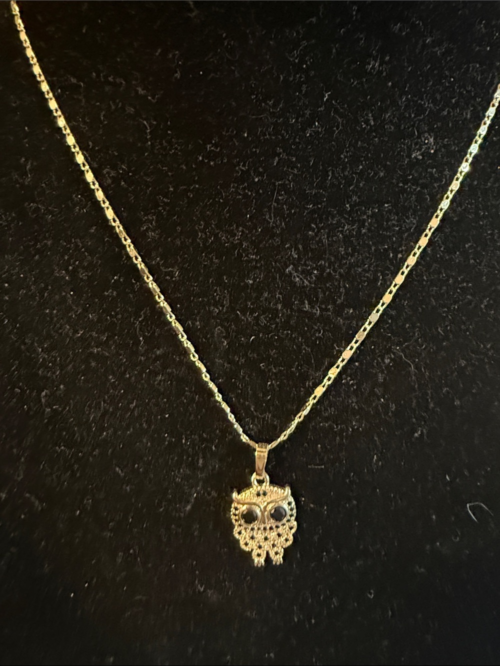 Gold Owl Pendant Necklace - Women Jewelry Stainless Steel